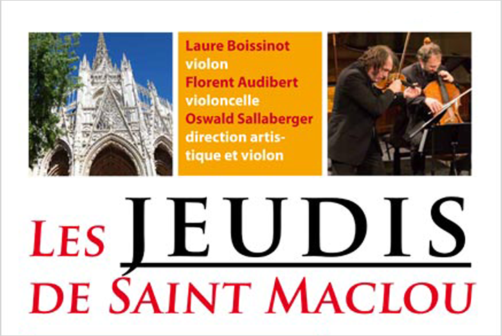 15 septembre 2016 - 18h30 - Eglise Saint-Maclou, Rouen